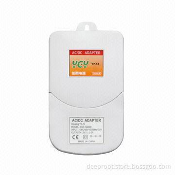 Waterproof AC/DC Adapter for CCTV Cameras with 100 to 240V AC Input and 24W Maximum Output Power